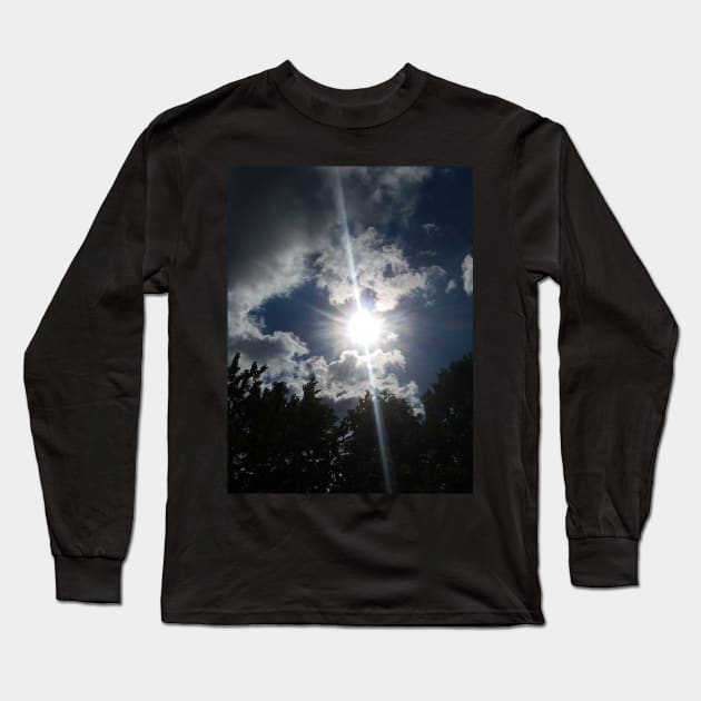 Sunburst Long Sleeve T-Shirt by Edwardtiptonart